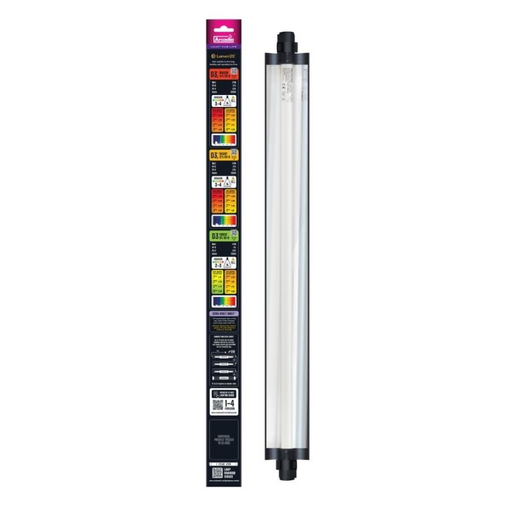 Rampe UV LumenIZE Pro T5 UVB Kit, D3 Forest, 6% UV-Bpuissance:24WR2200055