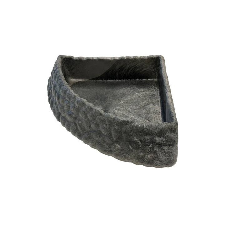 Bol d'angle pour reptile Repto Deco Corner Dish incassableTaille:Extra LargeR3100125