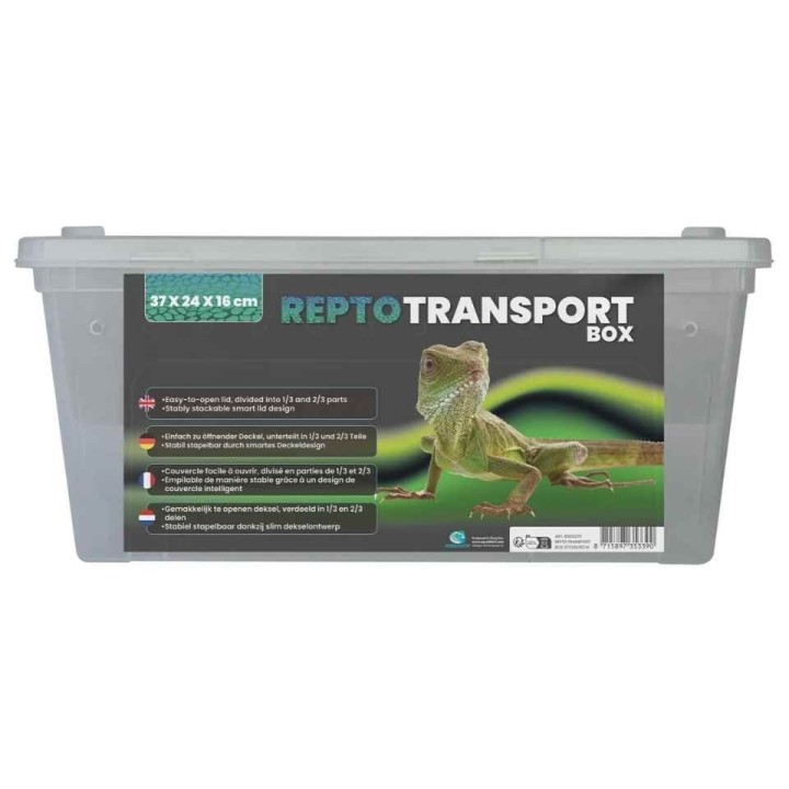 Boite d'élevage et de transport pour reptile différentes taillesDimension:37X24X16CMR1100255