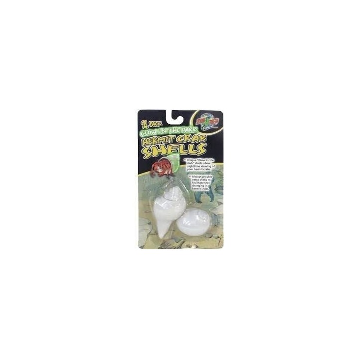 Coquille phosphorescente 2 Pack pour Bernard l'Hermite