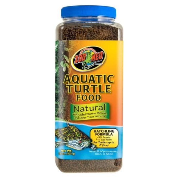 Croquettes pour reptiles Natural Aquatic Turtle Food - Maintenance de la marque ZooMed_ref: ZM-111E