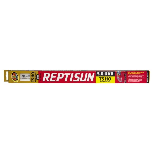 tube fluorescent reptisun t5 ho 5.0 uvb de zoomed fs5-15e