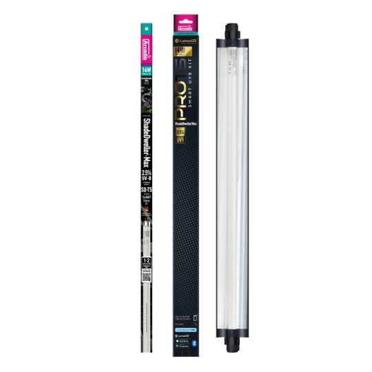 LumenIZE Pro T5 UVB Max Kit, ShadeDweller, 2.5% UVB, 14 Watt