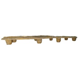 Plateforme pour lézard, 64,5 x 22,8 x 4,5 cm pour terrarium reptile