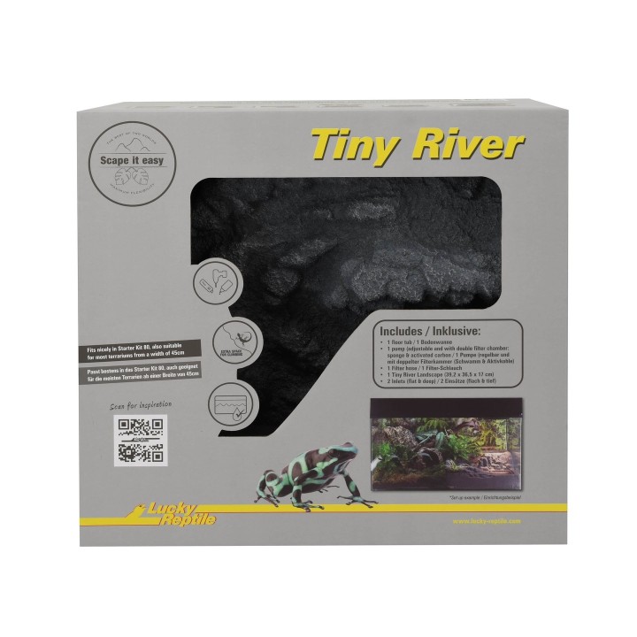 Tiny River TR-45 Lucky Reptile – Ruisseau terrarium 39,2 cm