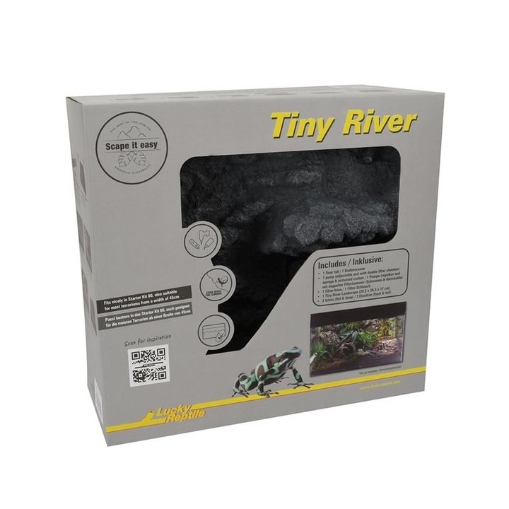 Tiny River TR-45 Lucky Reptile – Ruisseau terrarium 39,2 cm