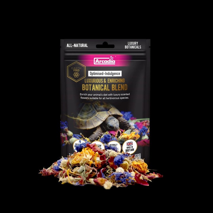 Arcadia EarthPro Optimised-Indulgence 60 g - mélange botanique pour reptiles herbivores