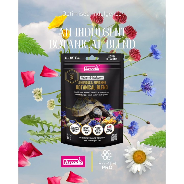 Arcadia Optimised-Indulgence - enrichissement botanique avec packaging