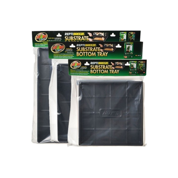 Plateaux étanches Zoo Med ReptiBreeze Substrate Bottom Tray – 4 tailles