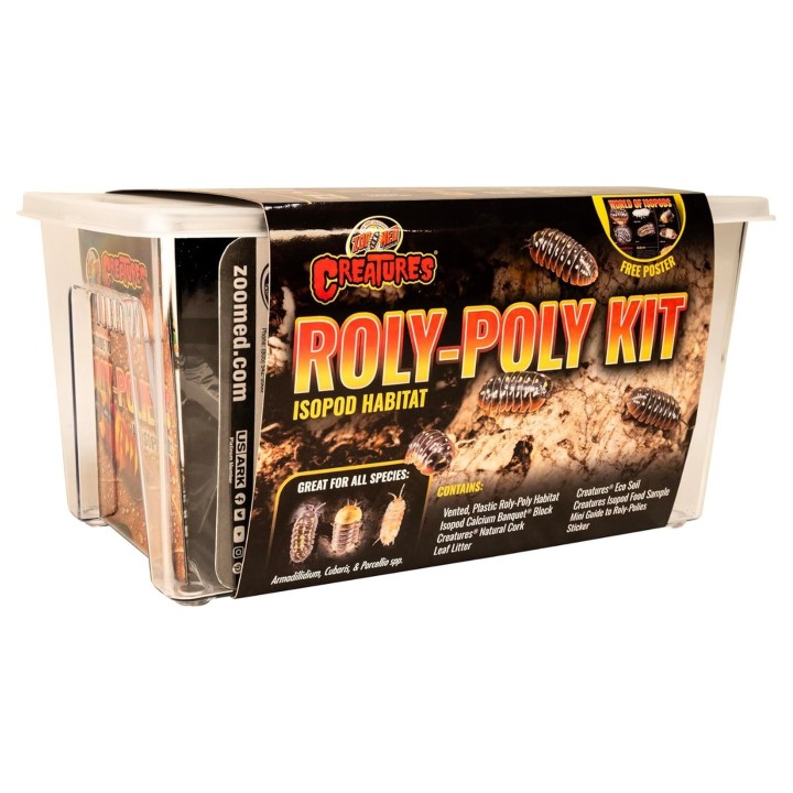 Zoo Med Creatures Roly-Poly Kit - contenu du kit pour isopodes