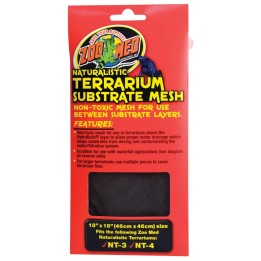 Filet de drainage Zoo Med Terrarium Mesh 46 x 46 cm