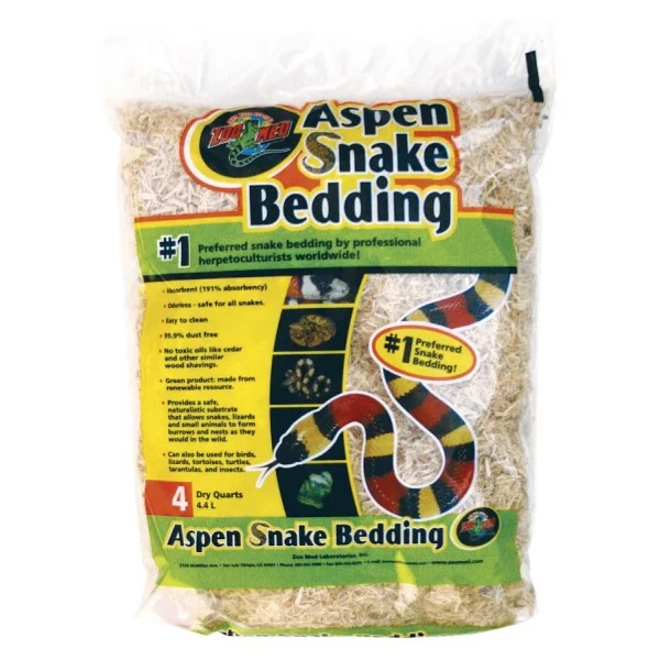 Aspen Snake Bedding Zoomed