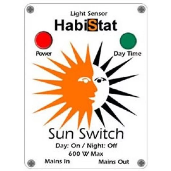 programmateur Habistat Sun Switch pour éclairage & chauffage des reptiles en terrarium