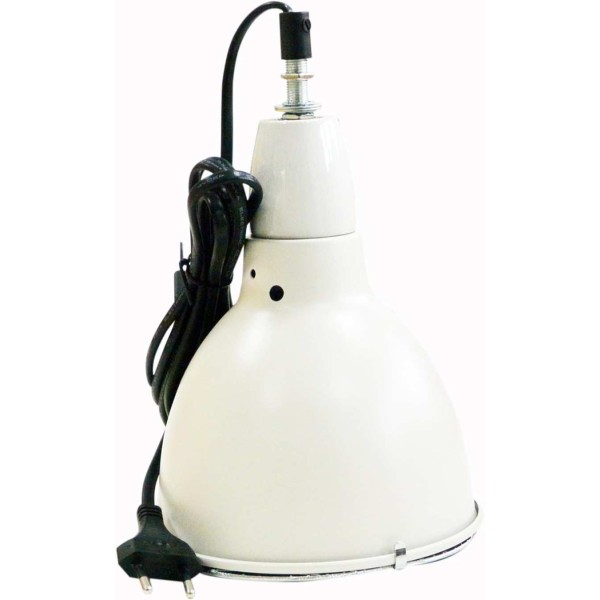 douille ceramique + reflector petit "blanc" de lucky reptile 