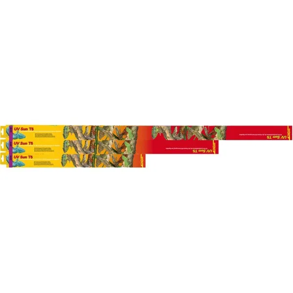 tube fluorescent neon uv sun t5 pour reptile 5.0 de lucky reptile 