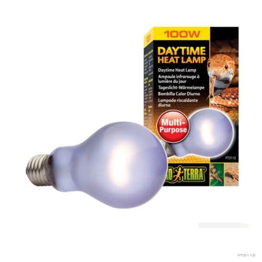 ampoules chauffantes sun glo neodymium daylight lamp (desert et tropical terrarium lamp) - 100w de exo-terra pt2112