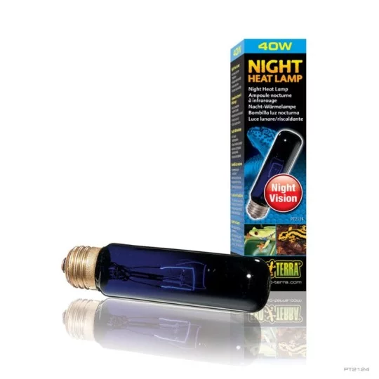Lampe chauffante Night Heat Lamp (Night Vision) 25wExo-terra pour reptile en terrarium