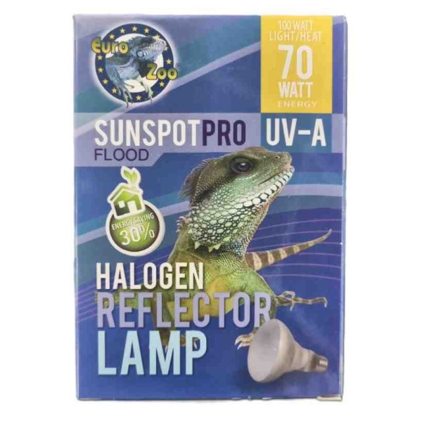 ampoule chauffante sunspot® pro flood de euro-zoo l10107