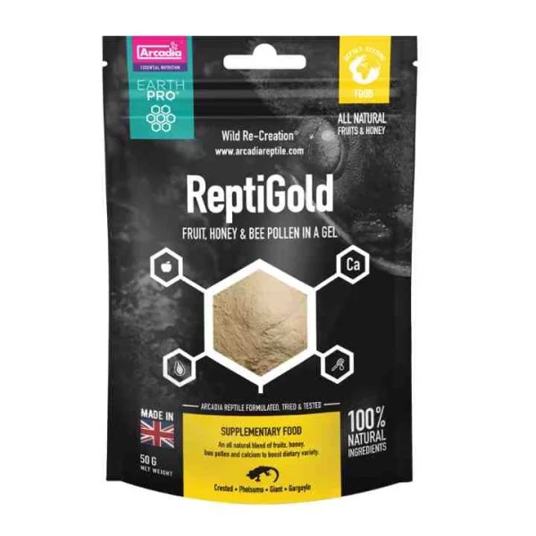 Arcadia Earth Pro Lellypot Gold, Repti Gold 50g
