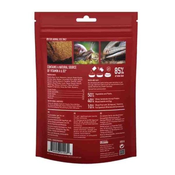 arcadia earth pro omni gold 300g de arcadia r9100105