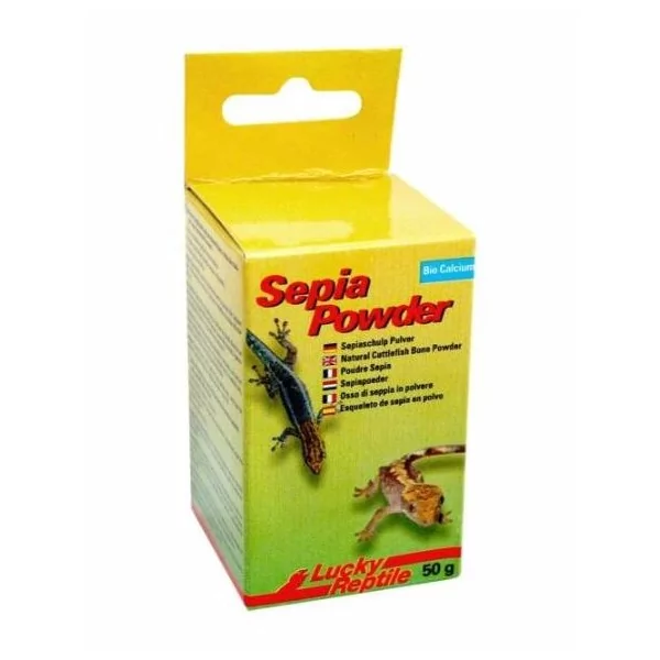 poudre d'os de seche pure 50 g de lucky reptile 