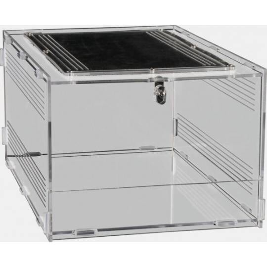 terrarium en acrylique repto terra clear 30x20x16 de repto r1100770