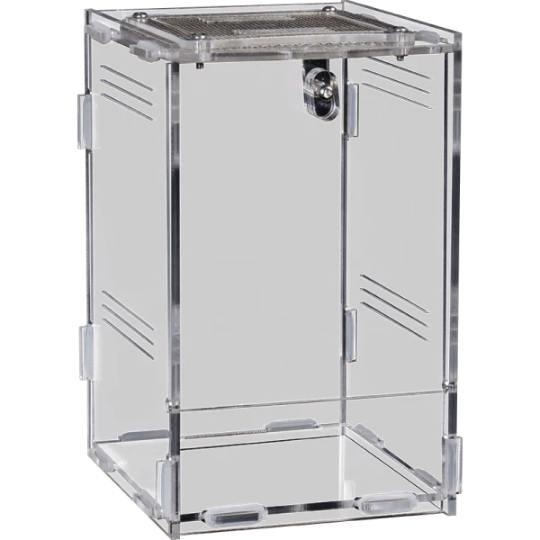 terrarium en acrylique repto terra clear 20x19x29 de repto r1100760