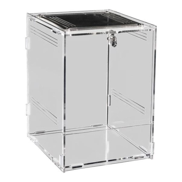 terrarium en acrylique repto terra clear 15x17x22 de repto r1100755