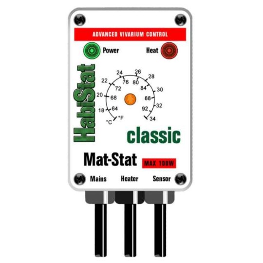 thermostat habistat mat stat 100w