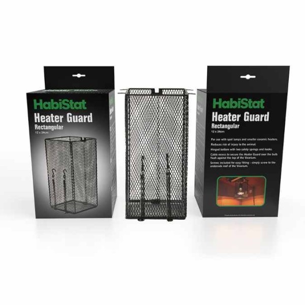 cage de protection pour ampoule de terrarium rectangulaire habistat 12x24cm r3100275