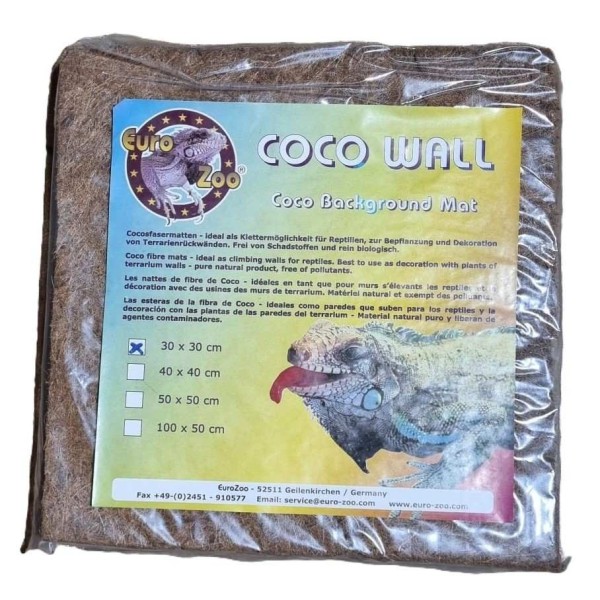 fond de terrarium coco 40 x 40 cm (4 par sac) de euro-zoo c10123