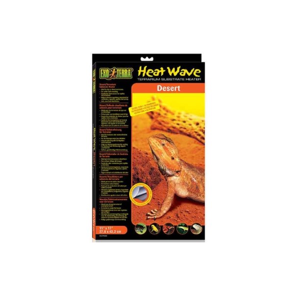 chauffage pour terrarium autocollant 25w/27,9x43,2cm de exo-terra pt2040