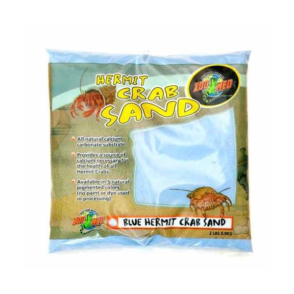 sable calcique pour bernard l'hermite couleur:bleu de zoomed hc-2w