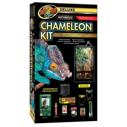 kit complet pour cameleon deluxe reptibreeze de zoomed de nt-12