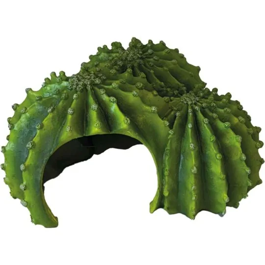 cachette pour serpent en forme de cactus triple de repto r5100325