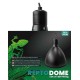 dome d'eclairage pour terrarium e27 21cm noir de repto r2300015