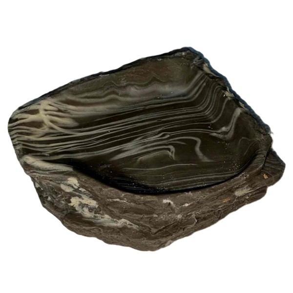 bol d'angle effet gres pour terrarium de euro-zoo wb330