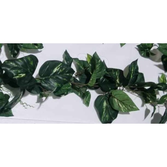 plante artificielle pothos 1,8 m 114 feuilles de euro-zoo kp10108