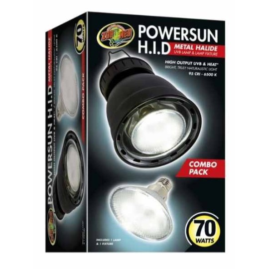 combo powersun hid + dome ballaste 70w zoomed de zoomed lf-96