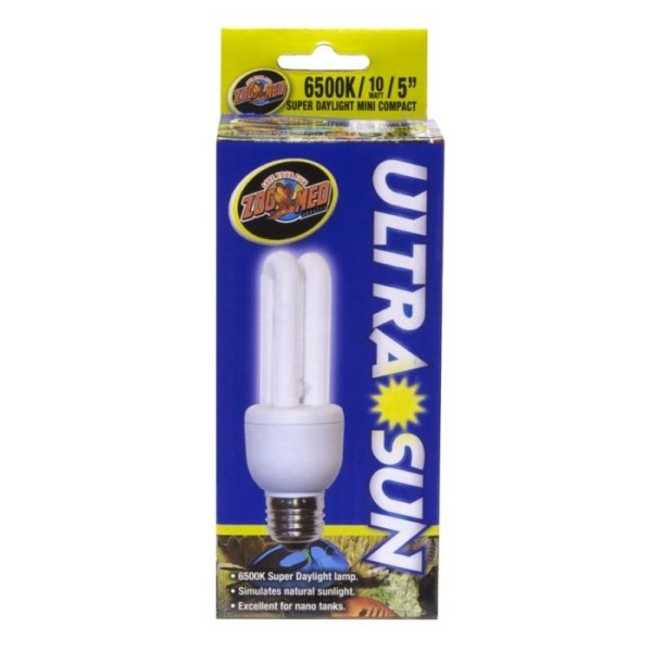 ampoules avec UVA ultrasun pour terrarium et aquarium de zoomed