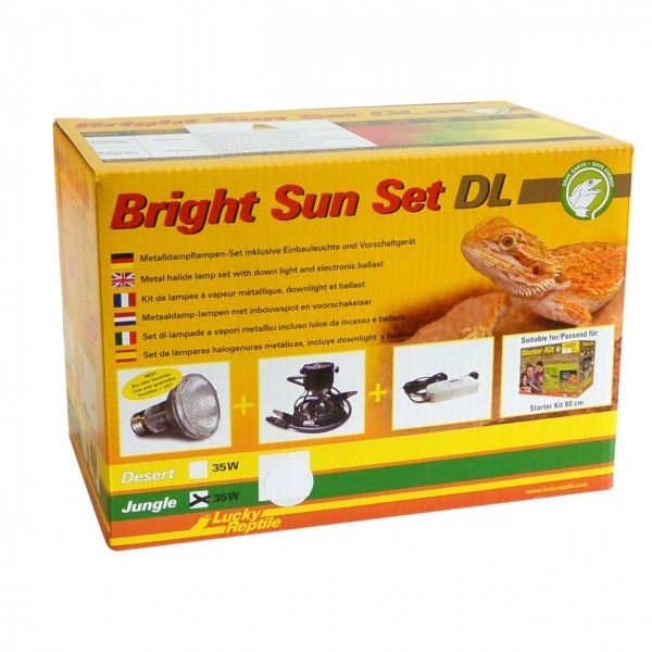 Bright Sun Set DL Desert 35W Blanc pour plafond de terrarium Lucky reptile