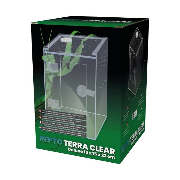 REPTO TERRA CLEAR DELUXE 15x15x23 cm