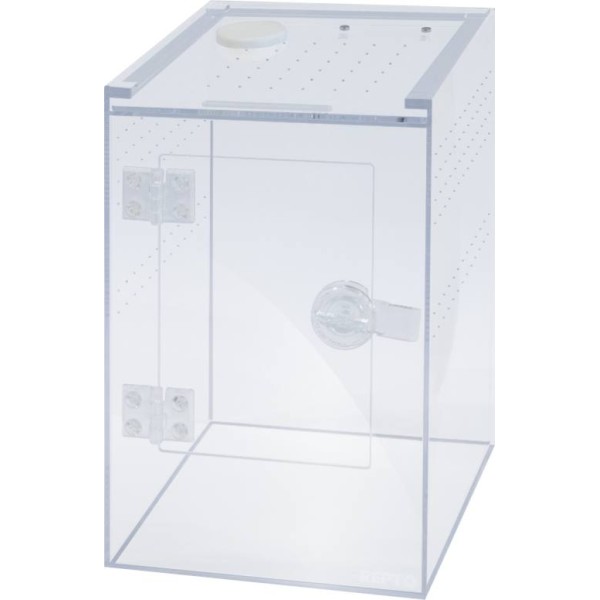 REPTO TERRA CLEAR DELUXE 15x15x23 cm – R1100775 | Terrarium Compact pour Reptiles et Amphibiens