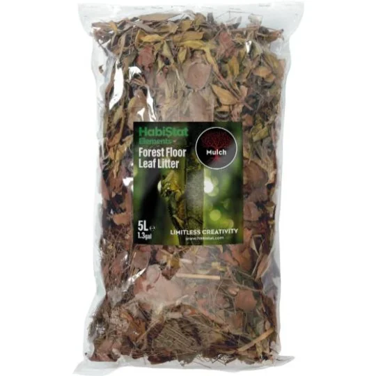 Mélange de feuille pour sol de terrarium Habistat 5L