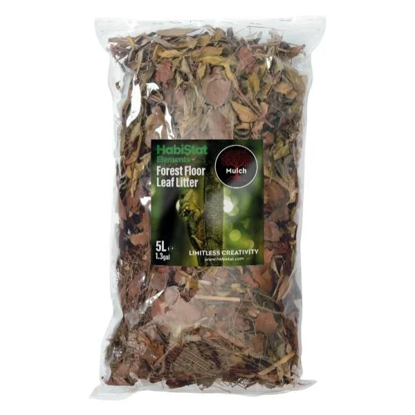 Mélange de feuille pour sol de terrarium Habistat 5L