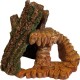 Cachette pour reptile imitation  rocher et bois