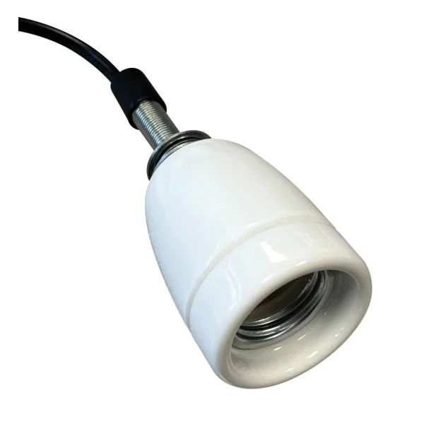 Douille céramique avec passe paroi pour terrarium a reptile REPTO CERAMIC E27 sans packaging