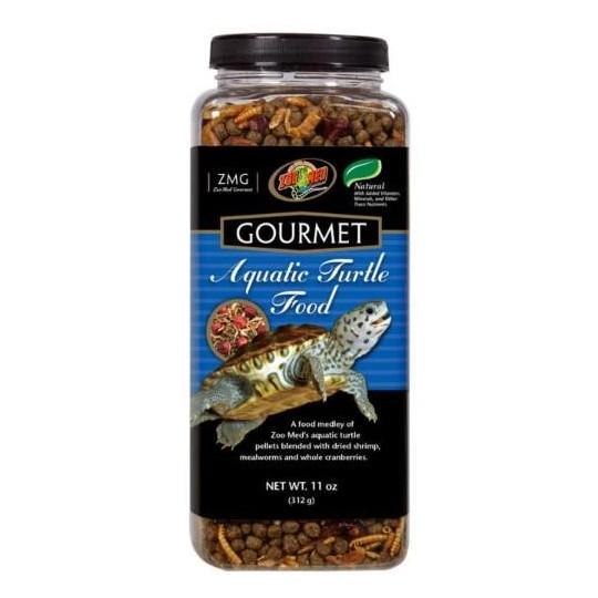 Croquettes pour tortue Aquatique Gourmet Zoomed 312g