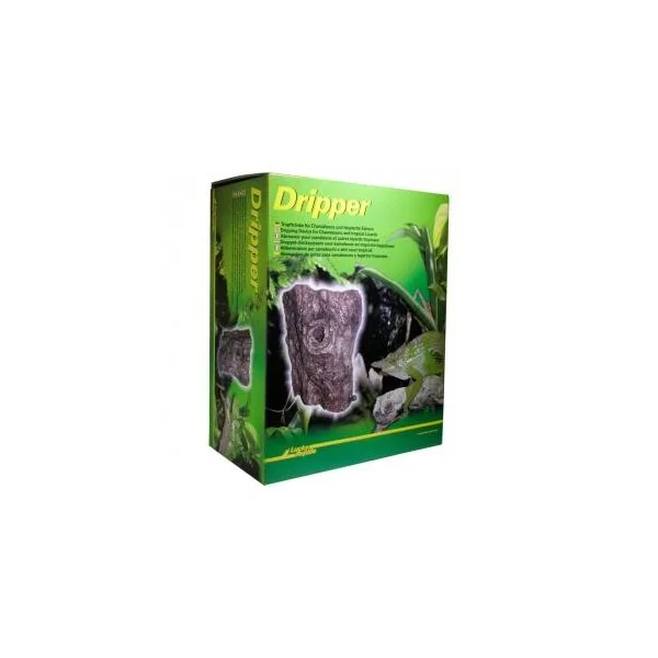 Dripper Lucky Reptile DR-1 – Goutte à goutte décoratif et naturel pour caméléons et reptiles