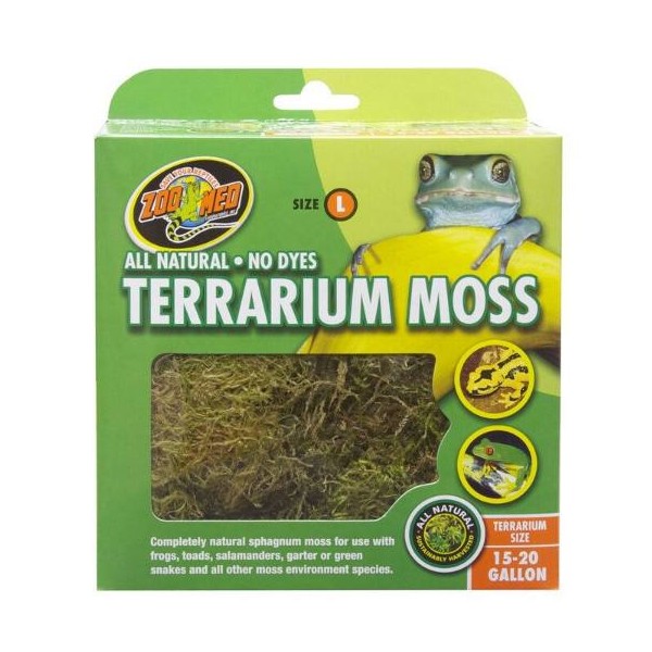 Terrarium Moss L 2.4L – Mousse Naturelle pour Humidité et Décoration de Terrarium zoomed cf2-le